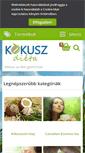 Mobile Screenshot of kokuszdieta.hu